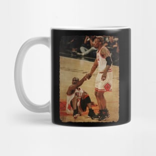 Dennis Rodman Helped Attract Michael Jordan Mug